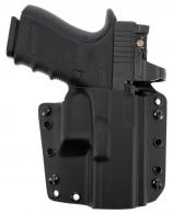 Galco Corvus Belt/IWB Holster Black Kydex IWB/OWB For Glock 17 Gen3-5 Right Hand - CVS868RB