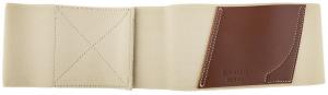 Galco UWKHMED2 Underwraps 2.0 Belly Band Medium Khaki Elasticized Nylon/Leather Ambidextrous Hand - UWKHMED2