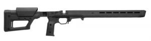 Magpul Pro 700 Lite SA Black Adjustable Synthetic Stock with Aluminum Chassis & Interchangeable Grips for Remington - MAG1199-BLK