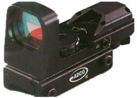 Adco Black Solo Electronic Multi Reticle Red Dot Sight - SOLO