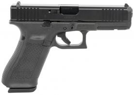 Glock UA225S203 G22 Gen5 40 S&W 4.49" 15+1 Overall Black Finish with nDLC Steel with Front Serrations Slide, Rough Texture Inter - UA225S203 Glock UA225S203 G22 Gen5 40 S&W 4.49" 15+1 Overall Black Finish with nDLC Steel with Front Serrations Slide, Rough Texture Inter - UA225S203