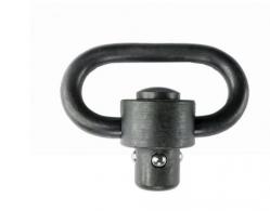 Grovtec US Inc Heavy Duty Push Button Swivel Black Manganese Phosphate Quick Detach for 1.25" Slings