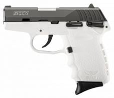 SCCY CPX-1 Gen3 White/Black 9mm Pistol - CPX1CBWTG3