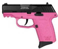 SCCY CPX-2 Gen3 Pink/Black 9mm Pistol - CPX2CBPKG3