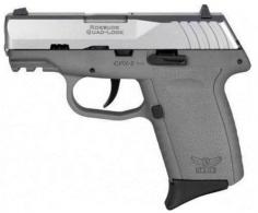 SCCY CPX-2 Gen3 Sniper Gray/Stainless 9mm Pistol - CPX2TTSGG3 SCCY CPX-2 Gen3 Sniper Gray/Stainless 9mm Pistol - CPX2TTSGG3