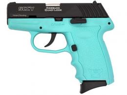 SCCY 380 Black SLIDE S-BLU GRPNO SFE 10R - CPX3CBSB