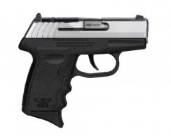 SCCY 380 TT SLIDE BLK GRIP NO SFE 10R - CPX-3TTBKG3