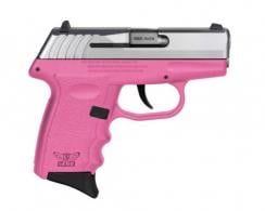 SCCY CPX-3 380acp 10rd 3.1" Pink/SS