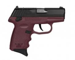 SCCY Industries CPX-4 380 ACP Caliber with 2.96" Barrel, 10+1 Capacity, Crimson Red Finish Frame, Serrated Black Nitride - CPX4CBCR SCCY Industries CPX-4 380 ACP Caliber with 2.96" Barrel, 10+1 Capacity, Crimson Red Finish Frame, Serrated Black Nitride - CPX4CBCR