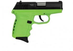 SCCY CPX-1 Gen3 RD Lime/Black 9mm Pistol - CPX1CBLGRDRG3 SCCY CPX-1 Gen3 RD Lime/Black 9mm Pistol - CPX1CBLGRDRG3