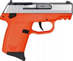 SCCY CPX-1 Gen3 RD Orange/Stainless 9mm Pistol - CPX1TTORRDRG3