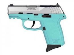SCCY CPX-2 Gen3 RD Sky Blue/Stainless 9mm Pistol - CPX2TTSBRDRG3