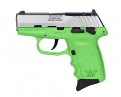 SCCY 380 TT SLIDE LIME GRIP SFT 10R - CPX4TTLGRDR