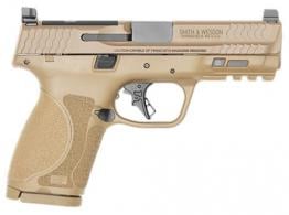 Smith & Wesson M&P 9 M2.0 Optic Ready Compact Series Flat Dark Earth 9mm Pistol