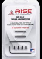 Rise Armament Anti-Walk Pin Set Stainless Steel for AR-15 & AR-10