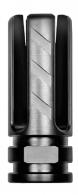 Rise Armament Veil Flash Hider Black Nitride Finish 416R Stainless Steel with 2.25" OAL for 22 Cal AR-15 - RA-703-223-BLK Rise Armament Veil Flash Hider Black Nitride Finish 416R Stainless Steel with 2.25" OAL for 22 Cal AR-15 - RA-703-223-BLK