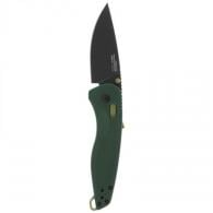 S.O.G Aegis AT 3.13" Folding Drop Point Plain Titanium Nitride Cryo D2 Steel Blade GRN Forest w/Moss Accents Handle - SOG-11-41-04 S.O.G Aegis AT 3.13" Folding Drop Point Plain Titanium Nitride Cryo D2 Steel Blade GRN Forest w/Moss Accents Handle - SOG-11-41-04