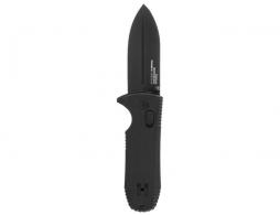 S.O.G Pentagon XR 3.60" Folding Spear Point Plain Black Titanium Nitride Cryo CTS XHP Blade/G10 Blackout Handle - SOG-12-61-01 S.O.G Pentagon XR 3.60" Folding Spear Point Plain Black Titanium Nitride Cryo CTS XHP Blade/G10 Blackout Handle - SOG-12-61-01
