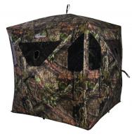 Ameristep Brickhouse Ground Blind Hub-Style Mossy Oak Break-Up Country 300 Durashell Plus 67" High 75" Wide