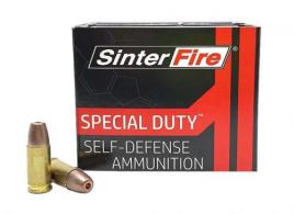 SinterFire Special Duty Frangible 380 ACP Ammo 20 Round Box - SF38075SD SinterFire Special Duty Frangible 380 ACP Ammo 20 Round Box - SF38075SD