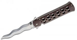 COLD 4" TI-LITE PLAIN KRIS FOLDING BLADE - CS-26SK4