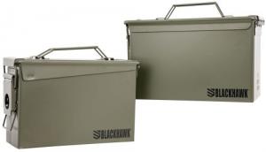 Strategy 50 Caliber Metal Ammo Storage Box 12 in. x 6.125 in. x 7.25 in. OD  Green 