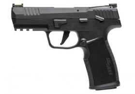 Sig Sauer P322 22 LR Caliber with 4" Threaded Barrel, 20+1 Capacity, Black Finish Picatinny Rail Frame, Serrated/Optic - 322CBAS