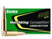 Main product image for Sierra MatchKing 308 Win 168 gr Hollow Point Boat-Tail (HPBT) 20 Bx/ 10 Cs
