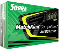 Main product image for Sierra MatchKing 308 Win 168 gr Hollow Point Boat-Tail (HPBT) 20 Bx/ 10 Cs