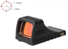 Holosun SCS Black 2/32 MOA Illuminated Red Circle w/Dot Reticle Fits Glock MOS - SCS-M-RD