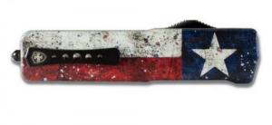 Templar Knife Premium Weighted 3" OTF Drop Point Plain Black Oxide Stonewashed Powdered D2 Steel Blade - SZTX321 Templar Knife Premium Weighted 3" OTF Drop Point Plain Black Oxide Stonewashed Powdered D2 Steel Blade - SZTX321