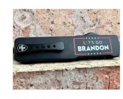 Templar Knife Premium Weighted 3.55" OTF Tanto Part Serrated - LZLGB521 Templar Knife Premium Weighted 3.55" OTF Tanto Part Serrated - LZLGB521