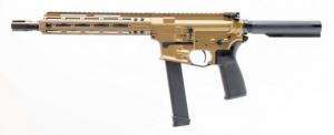 Christensen Arms CA9MM Burnt Bronze 10.5" 9mm Pistol - 8011100701