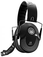 Beretta USA Safety Pro Muff 25 dB Black Ear Cups with Black Headband & White Accents - CF1000000209SS Beretta USA Safety Pro Muff 25 dB Black Ear Cups with Black Headband & White Accents - CF1000000209SS
