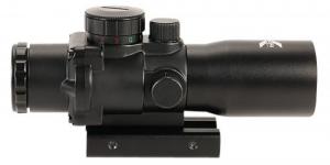 X-vision PSRD1 Prism Sight Black 4x32mm Tri-Illuminated (Red/Green/Blue) Mil-Dot Reticle - 204005