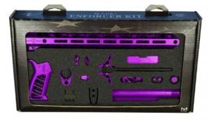 Timber Creek Outdoors Enforcer Complete Build Kit Purple Anodized for AR-15 - TCOEKPPA