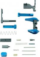Timber Creek Outdoors Lower Parts Kit Blue Anodized Aluminum for AR-15