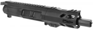 TacFire Complete Upper Assembly 9mm Luger 4" Black Nitride Barrel Black Anodized Receiver M-LOK Handguard for AR-Platform