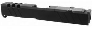 TacFire Replacement Slide 40 S&W Graphite Black Cerakote Stainless Steel with Optics Cut & Slide Ports for Glock 22 Gen3 - GLKSL22-G2