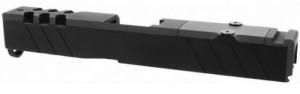 TacFire Replacement Slide 40 S&W Graphite Black Cerakote Stainless Steel with Optics Cut & Slide Ports for Glock 22 Gen3 - GLKSL22-G2