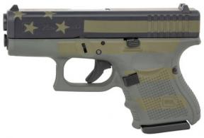 Glock G26 Gen4 Subcompact Operator Flag 9mm Pistol - UG2650204OP