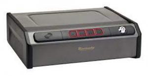 Hornady Rapid Safe RFID/Access Code/Key Entry Gray Steel Holds 2 Handguns - 97436 Hornady Rapid Safe RFID/Access Code/Key Entry Gray Steel Holds 2 Handguns - 97436