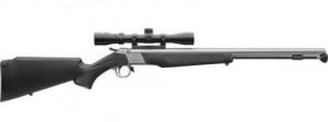 CVA WOLF V2 .50 Cal Break Action Inline Muzzleloader with Scope SS/Black