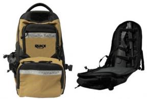 Rucx Gear Rukx Gear ATIG12NMDSURT ATI Nomad Survivor Tan Backpack 12ga 1rd 18.50"-3" Chamber, Black Chrome
