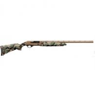 Charles Daly 601 12 GA with 28" Barrel, 3" Chamber, 4+1 Capacity, Flat Dark Earth Metal Finish & Woodland Camo Right H