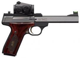 Browning Buck Mark Medallion 22 LR, 5.5 Barrel, Rosewood Laminate w/Gold Buckmark Grips, 10 Rounds