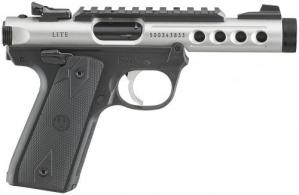 Ruger Mark IV 22/45 Lite 22 LR 4.4" Clear Anodized, Black Frame 10+1 - 43945