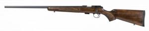 CZ 457 American 22WMR, 24" Barrel, Walnut, 5 Rounds, Left Hand - 02391