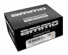 Ammo Inc 38125JHPA20 Signature 38 Special 125 gr Jacketed Hollow Point (JHP) 20 Per Box/10 Cs - 1152 Ammo Inc 38125JHPA20 Signature 38 Special 125 gr Jacketed Hollow Point (JHP) 20 Per Box/10 Cs - 1152