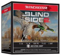 Winchester Ammo Blind Side 2 12 GA 3.50" 1 5/8 oz 2 Round 25 Bx/ 10 Cs - XBS12L2 Winchester Ammo Blind Side 2 12 GA 3.50" 1 5/8 oz 2 Round 25 Bx/ 10 Cs - XBS12L2